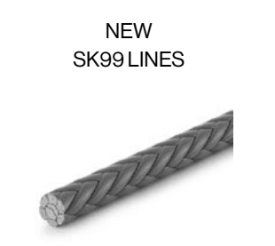 Green Hat Kiteboarding-2025 F-One LINX BAR 4 LINES - SK99-Close up on New SK99 Lines