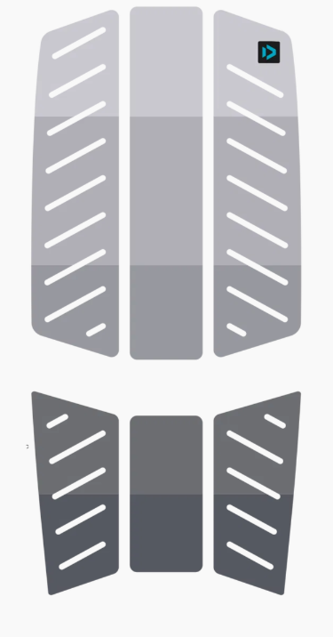 Load image into Gallery viewer, Green Hat Kiteboarding-2026 Duotone Traction Pad d/Lab Front on a White Background
