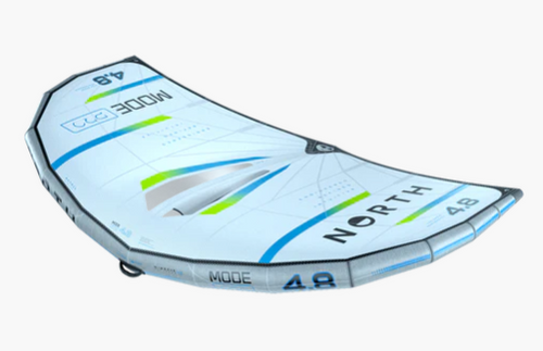 Green Hat Kiteboarding-2026 North Mode Pro Wing-Top Leading Edge View