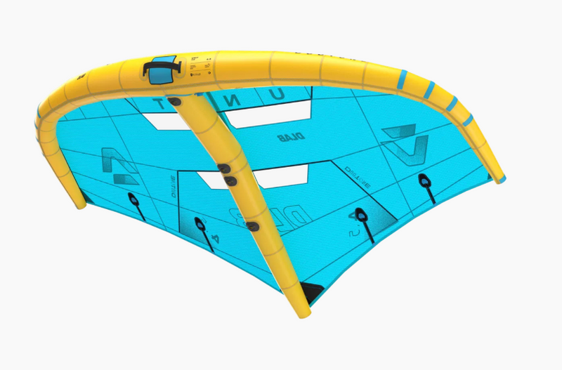 Load image into Gallery viewer, Green Hat Kiteboarding-2026 Duotone Unit D/Lab Wing-Leading Edge Underside View on a White Background
