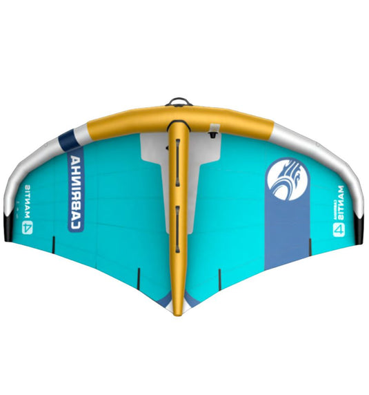 Green Hat Kiteboarding-2026 Cabrinha Mantis APEX-Bottom Handle/Strut View  on a White Background