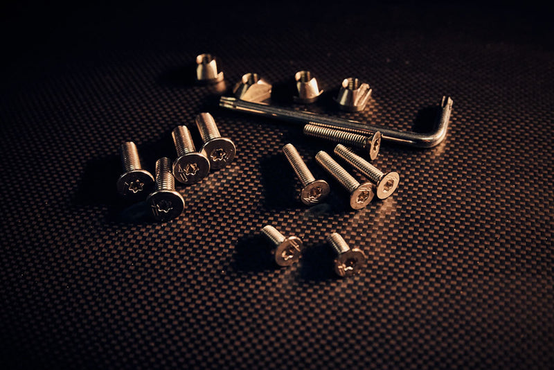 Load image into Gallery viewer, Code Foils Stainless Steel Replacement Bolt Set
