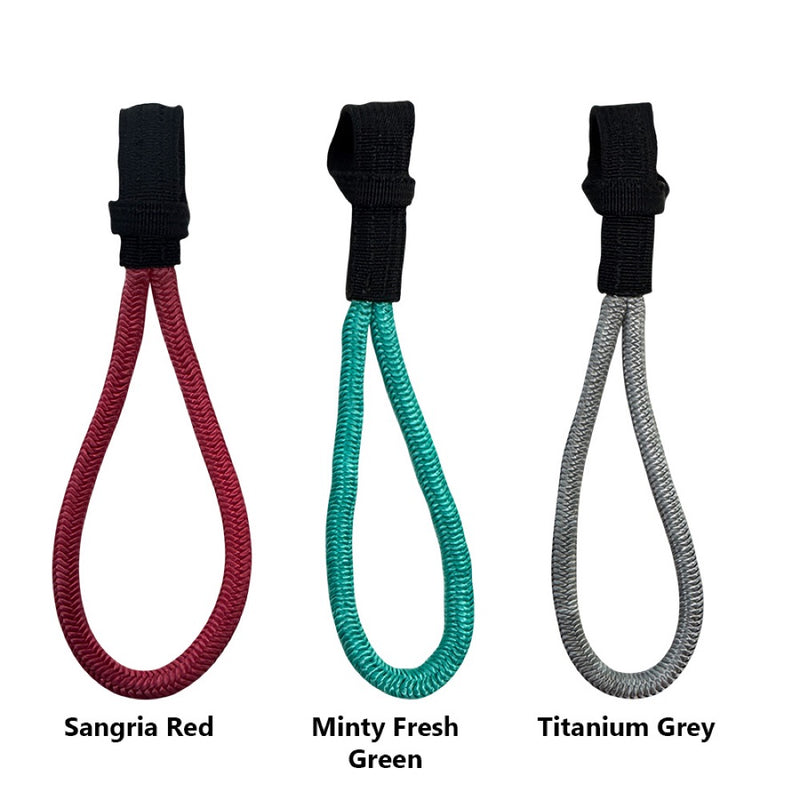 Load image into Gallery viewer, 3 colors of the PKS - Wing/Parawing Single Point Bungee Harness Line 
