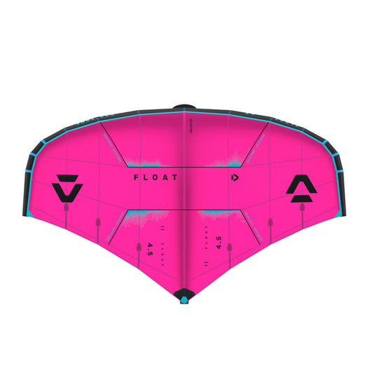 Fuzzy Pink Duotone Float wing on a white background