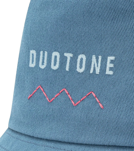 Blue cap with 'Duotone' logo on a white background