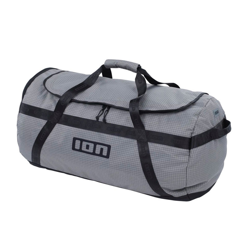 Load image into Gallery viewer, Ion Session duffle closed front view on a white background

