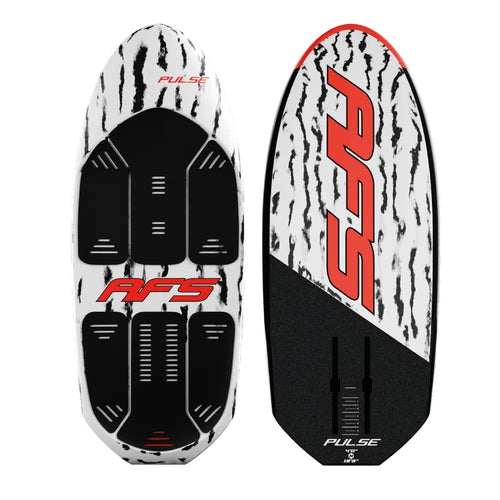 Green Hat Kiteboarding-AFS Pulse Foilboard-Top/Bottom View