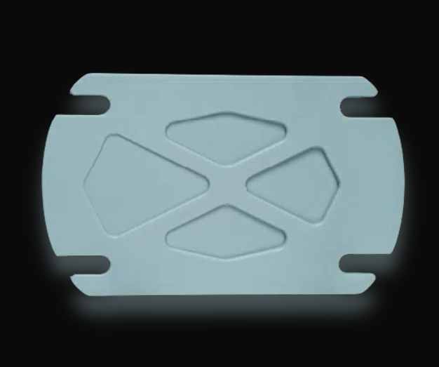 Load image into Gallery viewer, Green Hat Kiteboarding-AFS Rake Shim 1 Degree-Bottom View
