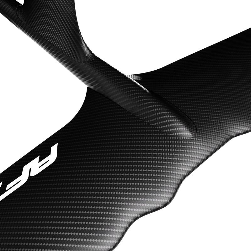 Load image into Gallery viewer, Green Hat Kiteboarding-AFS Enduro Foil Package-Front Wing/Fuse Connection Close Up
