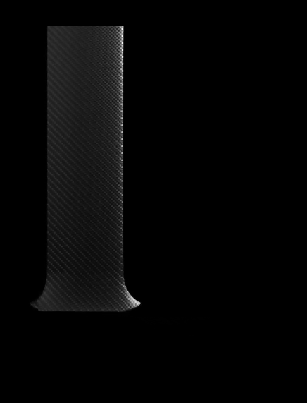 Green Hat Kiteboarding-AFS HM Carbon Mast-Bottom Close Up View