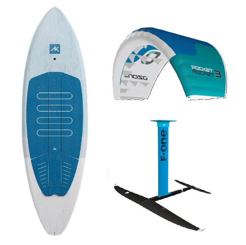 Green Hat Kiteboarding-AK Nomad/Pocket Rocket/F-One Parawing Package