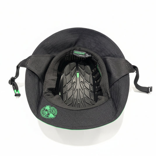 Inside of a bump bucket hat