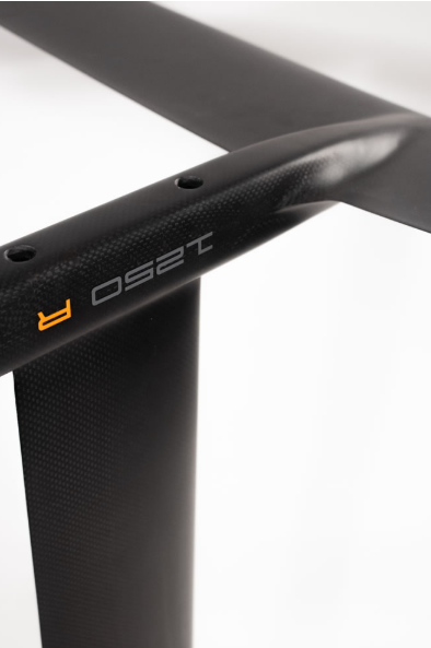 Green Hat Kiteboarding-CODE Foils-R Series Front Wing-1250R-Close Up View