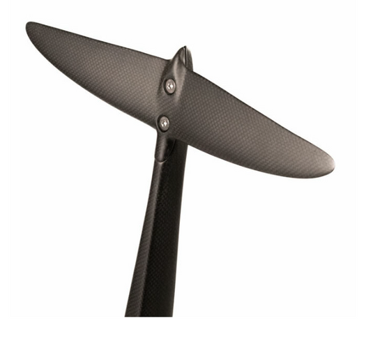 Green Hat Kiteboarding-CODE-AR Series Tail Wing-Bottom View Upside Down