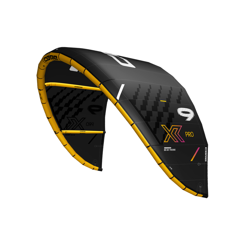 Load image into Gallery viewer, Green Hat Kiteboarding-Core XR Pro 2 Kite-Left Wing Tip Leading Edge View on a White Background
