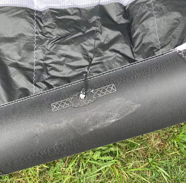 Load image into Gallery viewer, Green Hat Kiteboarding-Core Nexus 4 7m Kite USED-Leading Edge Scuffs
