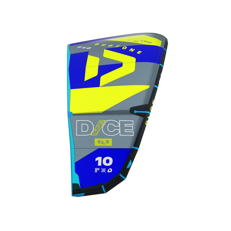 Load image into Gallery viewer, 2024 Duotone Dice SLS Kiteboarding Kite C08 Lime Dark Grey
