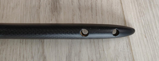 Green Hat Kiteboarding-Delta M Frame Long Fuse BLEM-Top View of Fuselage Stab attachment