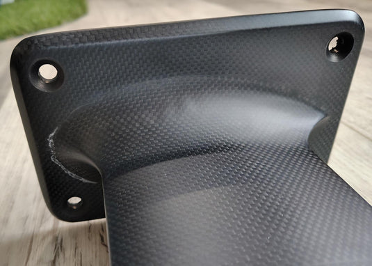 Green Hat Kiteboarding-Delta R-Frame Mast BLEM (2)-View of Top Plate Mast Blemishes