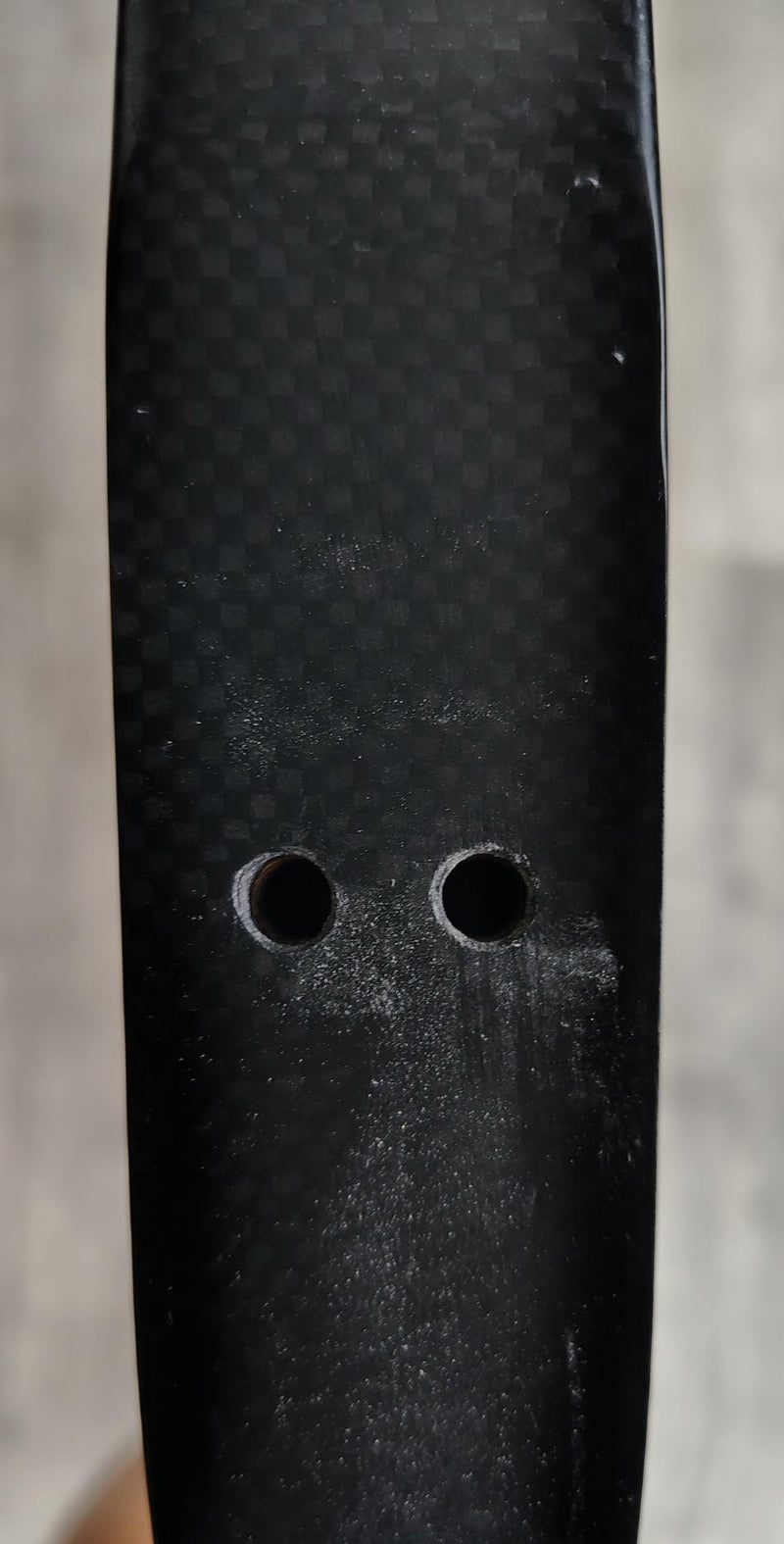 Load image into Gallery viewer, Green Hat Kiteboarding-Delta R-Frame Mast BLEM (2)-Close Up View of FW Holes

