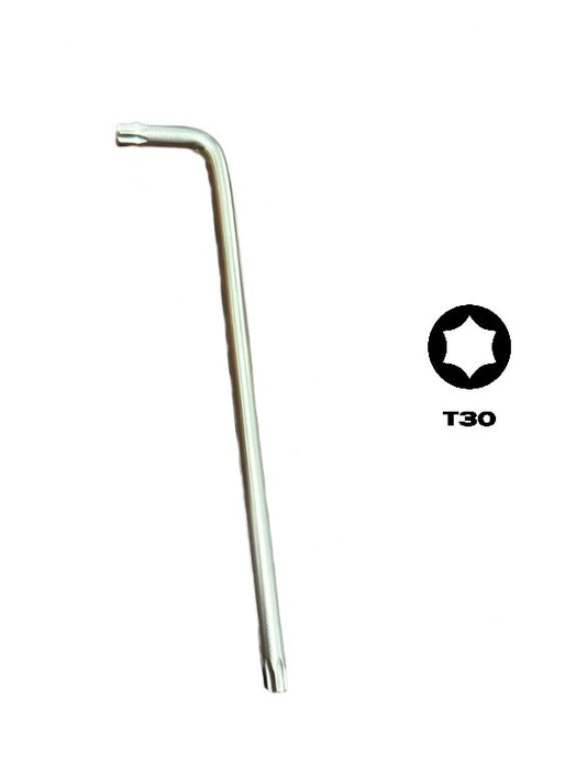 Green Hat Kiteboarding-Delta Foils Torx Wrench T30-Profile View