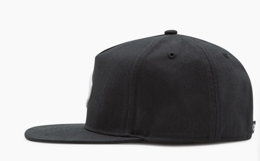 Green Hat Kiteboarding-Duotone ICON 5Panel Cap-Side View on a White Background