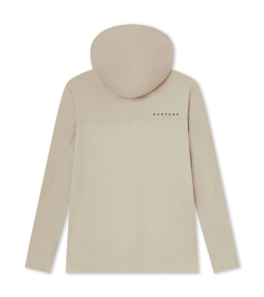 Duotone Longsleeve Wetshirt Guard men with a Duotone brand logo on the back against a white background