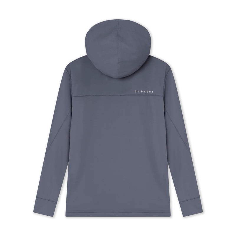 Load image into Gallery viewer, Gray Duotone Longsleeve Wetshirt Guard men with a Duotone brand logo on the back against a white background
