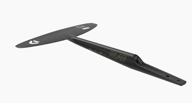 Load image into Gallery viewer, Green Hat Kiteboarding-Duotone Monobloc Tail PX DLab-Side View of a Tail on a White Background
