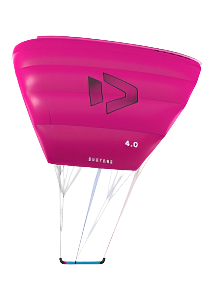 Load image into Gallery viewer, Green Hat Kiteboarding-Duotone Stash Parawing-Pink-Left Profile View
