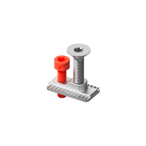 Green Hat Kiteboarding-F-One Lockable T-Nut on a White Background