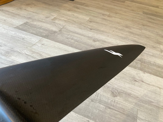 Green Hat Kiteboarding-F-One_1900_Jam_Foil_Plane_USED- Top Right Wing Tip View