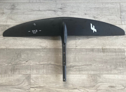 Green Hat Kiteboarding-F-One SK8 HM Carbon FW USED-Top View of FW