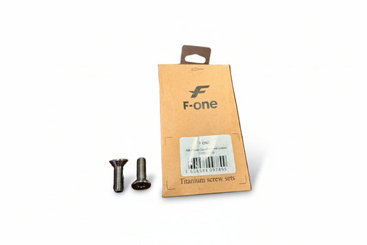 Whats included with F-One Titanium Screws on a white background