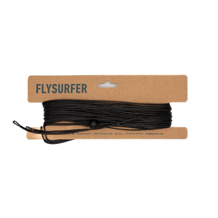 Load image into Gallery viewer, Packaged black line with 'Flysurfer' branding on a white background
