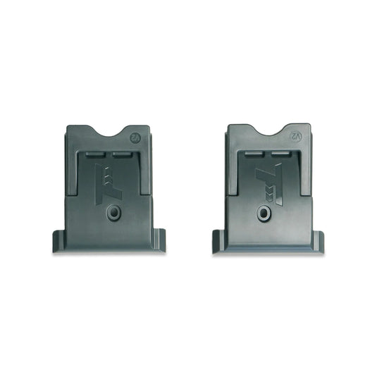 Green Hat Kiteboarding-Latch Assembly V2 - Assist MAX-Top View of 2 Latches on White Background