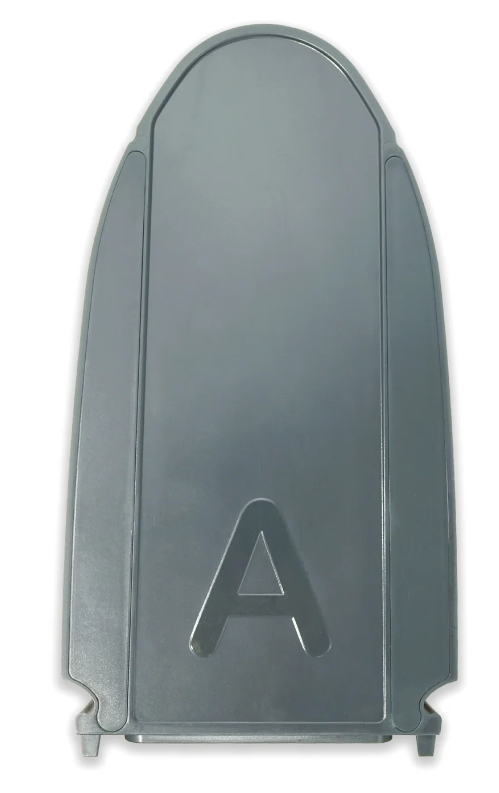 Green Hat Kiteboarding-Foil Drive Nose Cone A-Top Close Up View on a White Background
