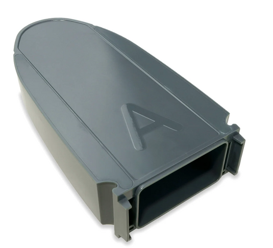 Green Hat Kiteboarding-Foil Drive Nose Cone A-Top View on a White Background