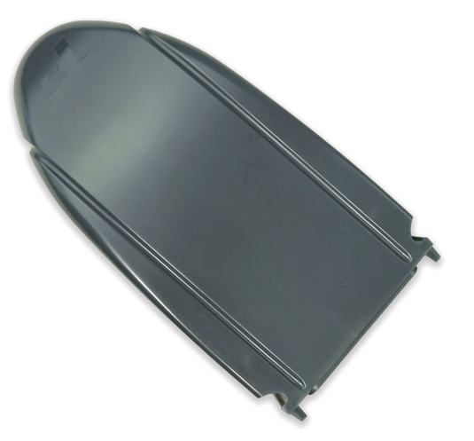 Green Hat Kiteboarding-Foil Drive Nose Cone A-Bottom View on a White Background