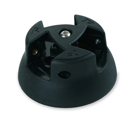Green Hat Kiteboarding-Foil Drive Three Blade Hub on a White Background