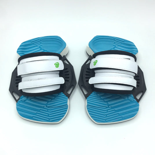 Blue and White Green Hat 2.0 Bindings