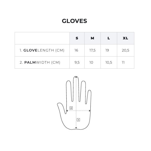 Load image into Gallery viewer, Manera Glove Size Chart
