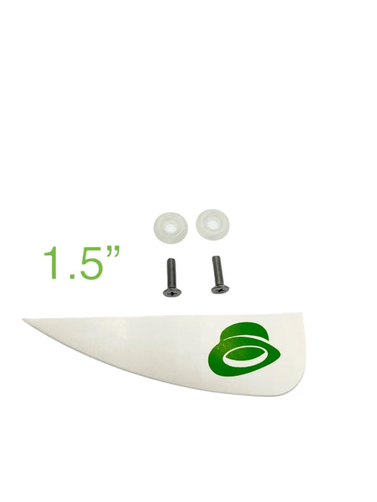 Green Hat Fins 1.5 White 