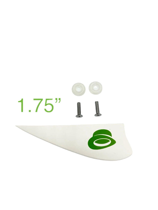 Green Hat fin 1.75 White
