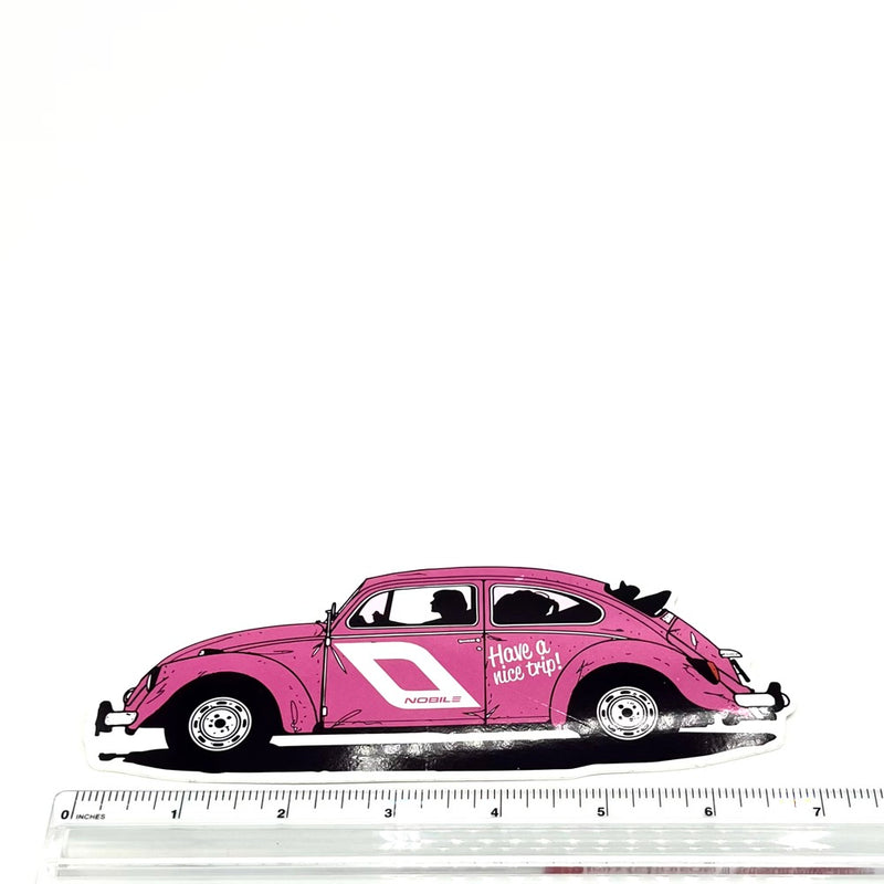 Load image into Gallery viewer, Nobile Pink Car Sticker
