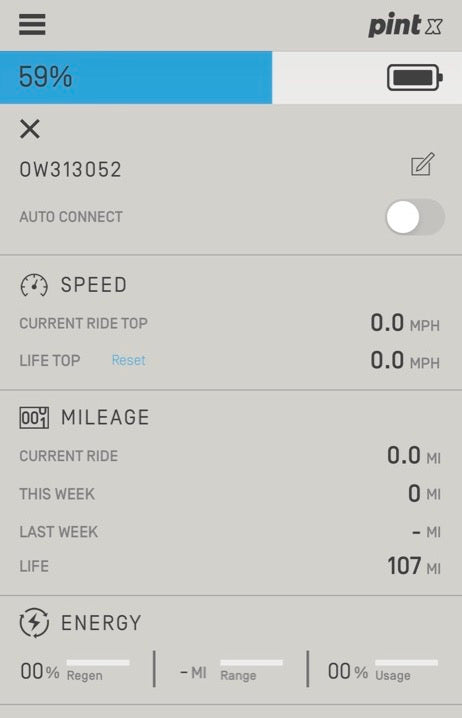 Onewheel Pint X with Fender and rail guards