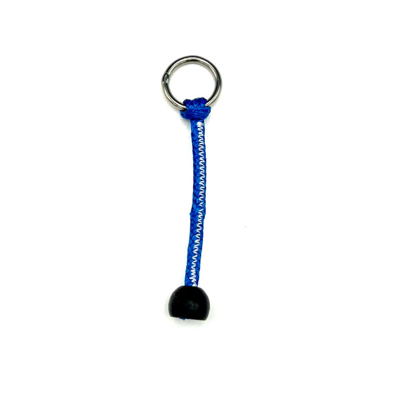 Load image into Gallery viewer, PKS Leash Quick Connect Pigtail With Stopper Ball &amp; Stainless Steel Ring Blue
