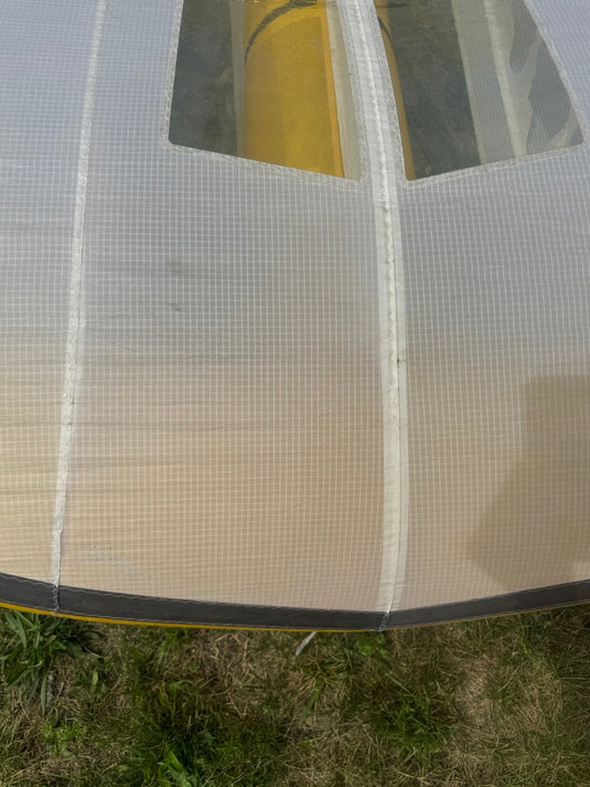 Minor stain on top canopy