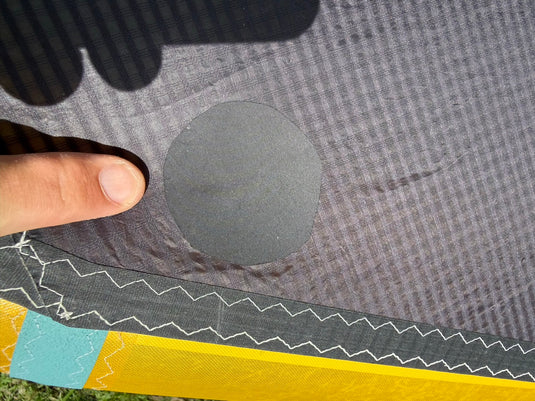 Small patch on canopy top