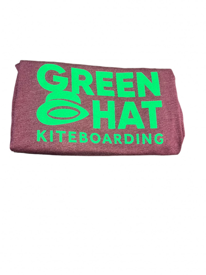 Load image into Gallery viewer, Green Hat Kiteboarding T-Shirt
